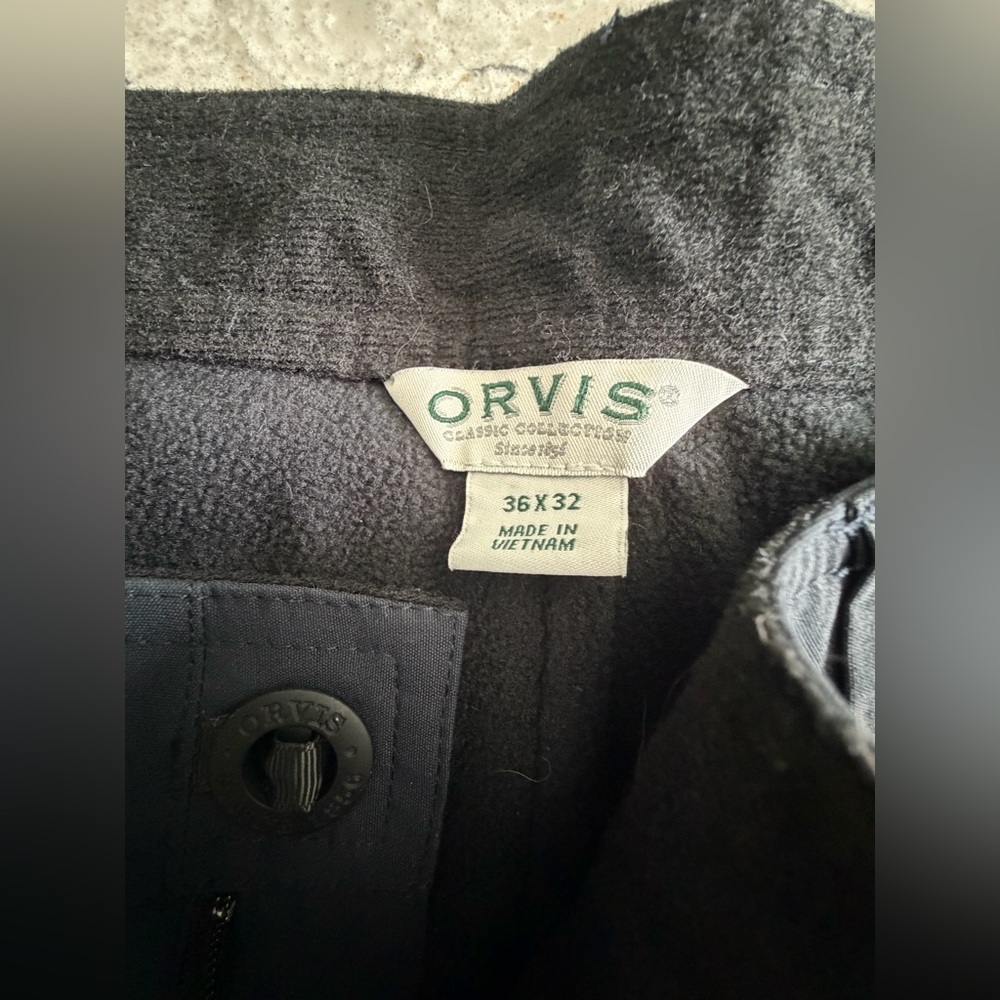 Orvis (36x32) Black Men's Trousers